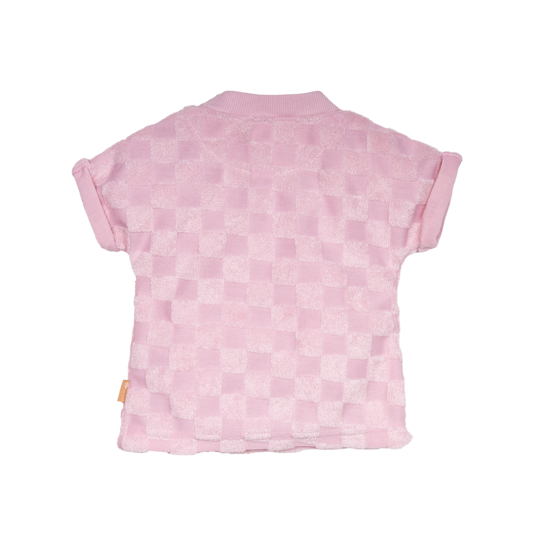 Tshirt Peach Towelling