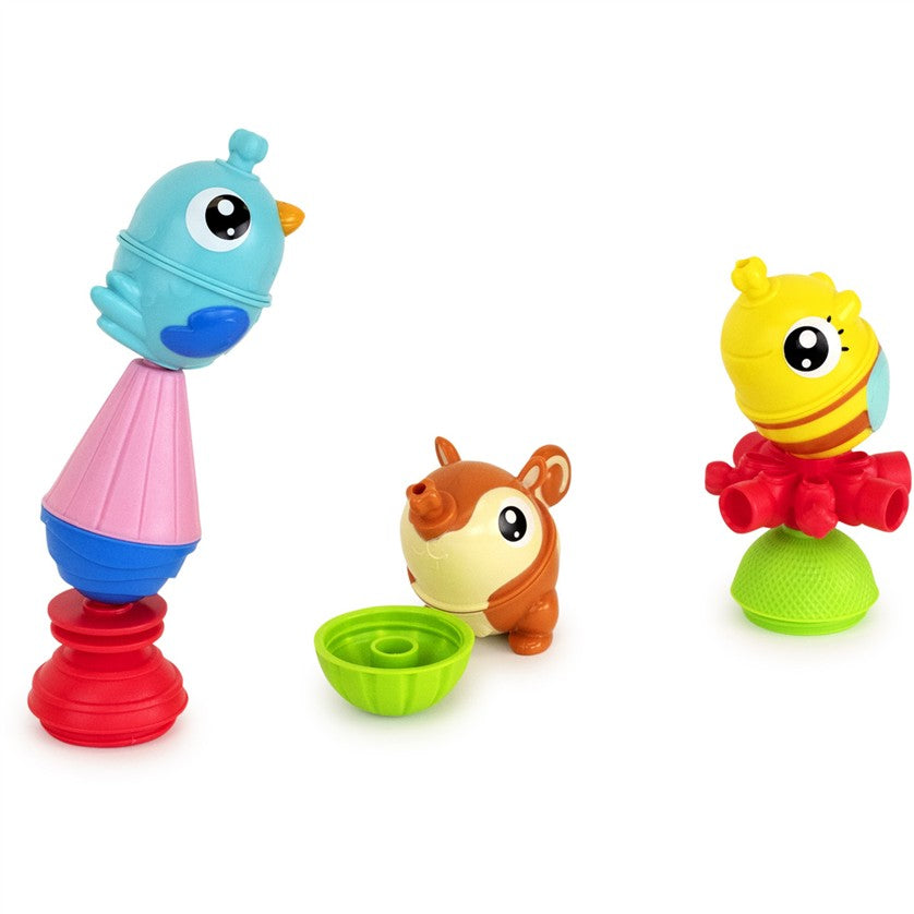 Educatieve kralen met 3 dieren