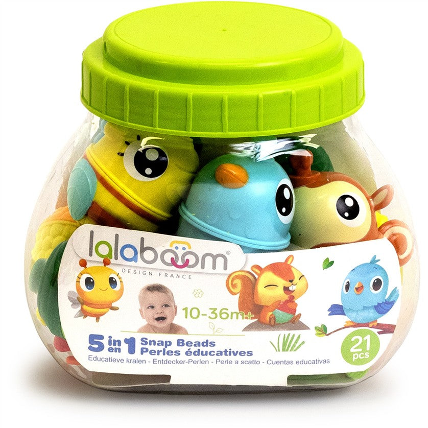 Educatieve kralen met 3 dieren