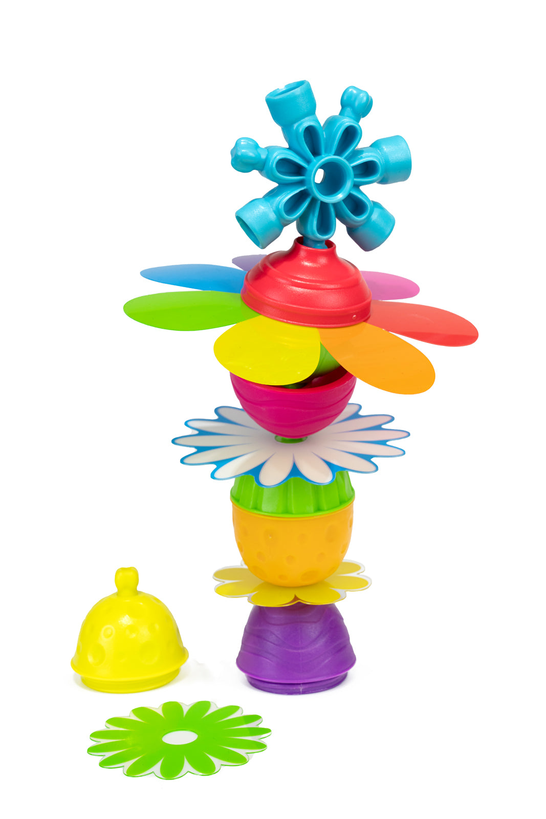 Kralenset met bloemen