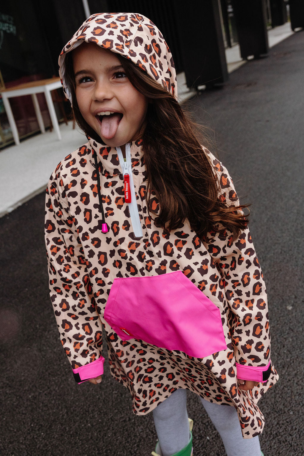 Regen Poncho Lopard #6