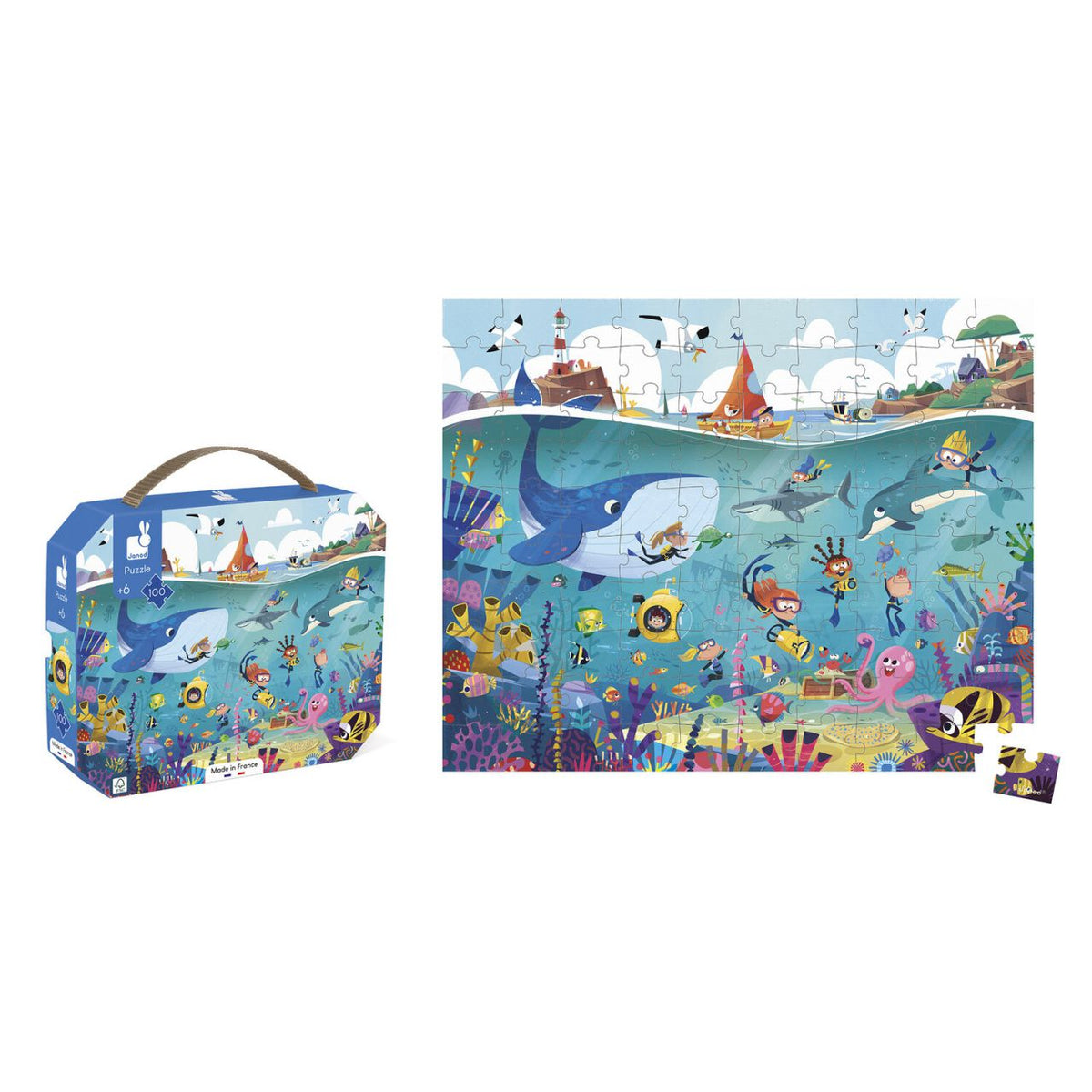 doos en puzzel underwaterworld