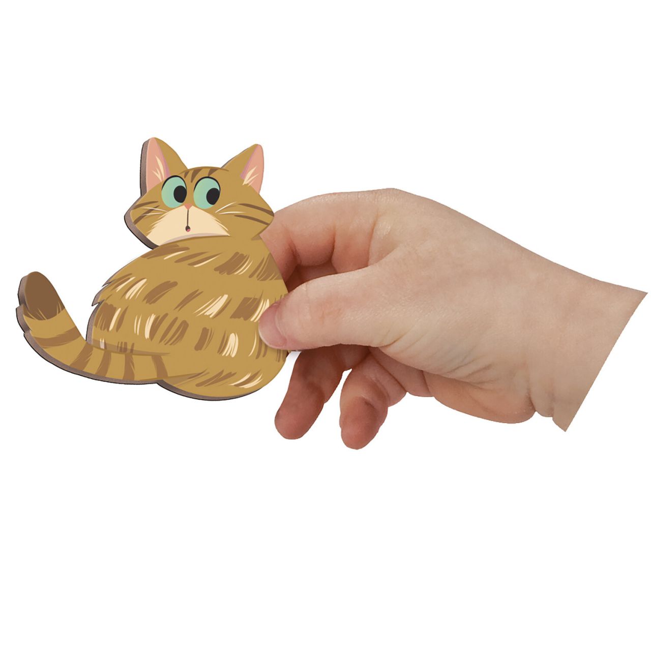 schaalvoorbeeld magneet kat