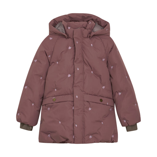 Winterjas Puffer Rose Taupe