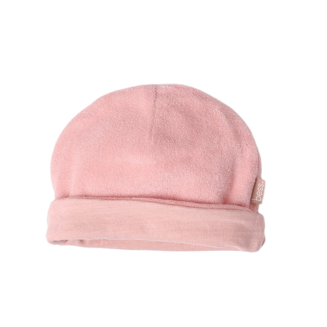 Hat Towelling Coral Cloud