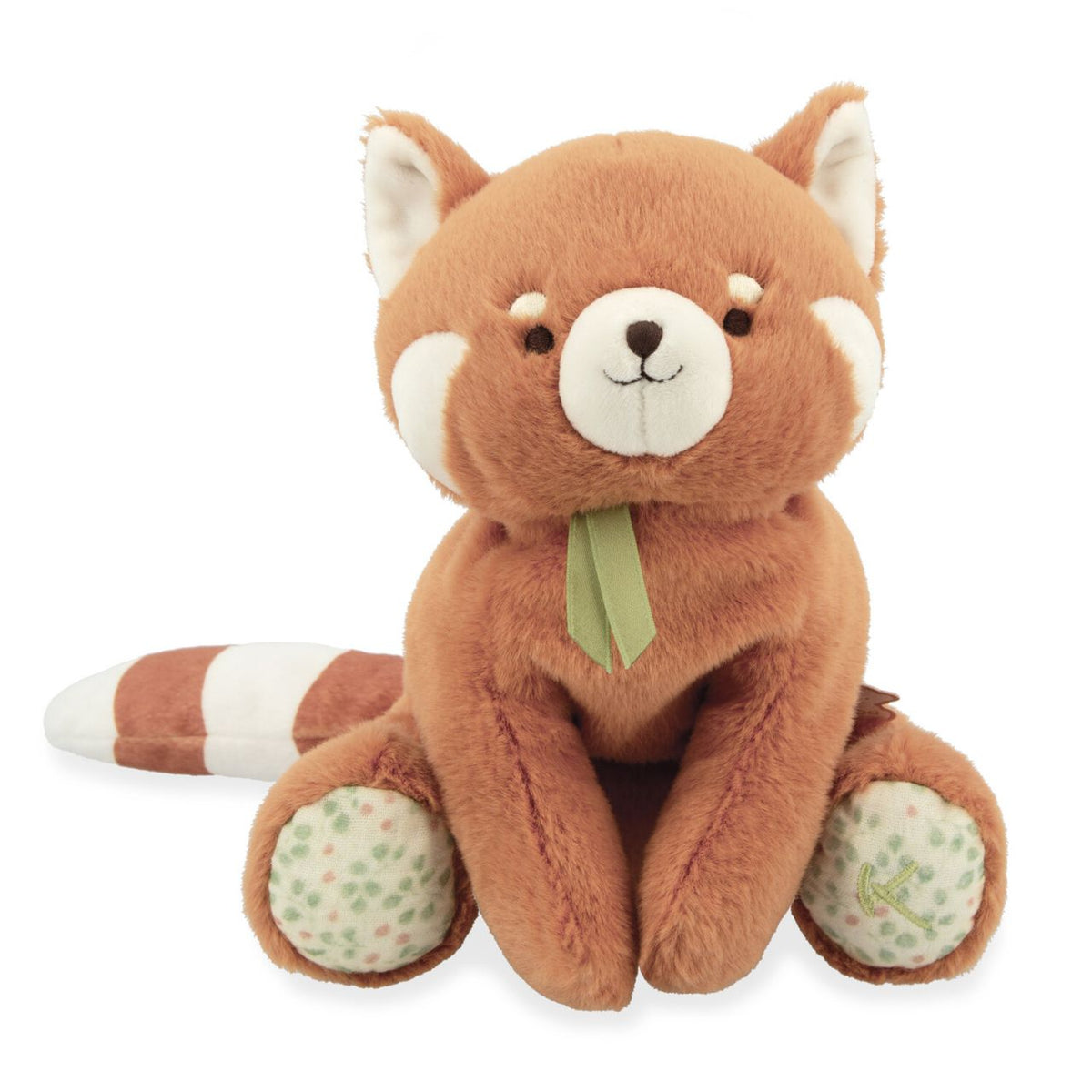 Zachte rode panda knuffel voor baby