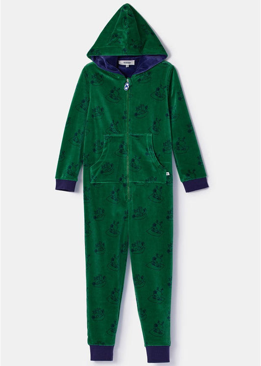 Onesie Duif AOP Velours