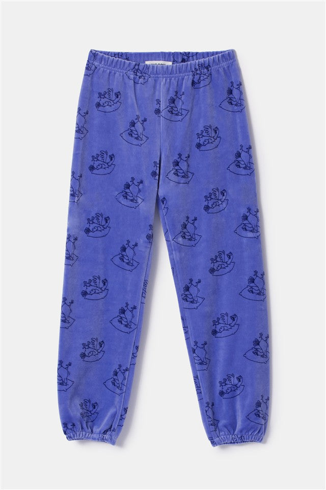 Pyjama Duif Paars Velours