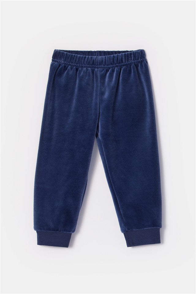Pyjama Pony Rood/Blauw Velours