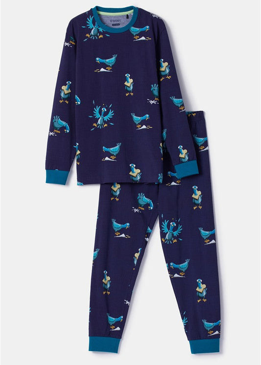 Pyjama Duif AOP