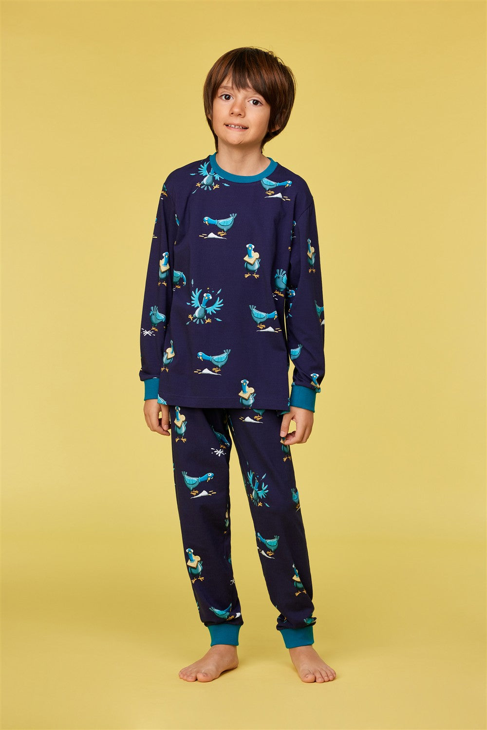 Pyjama Duif AOP