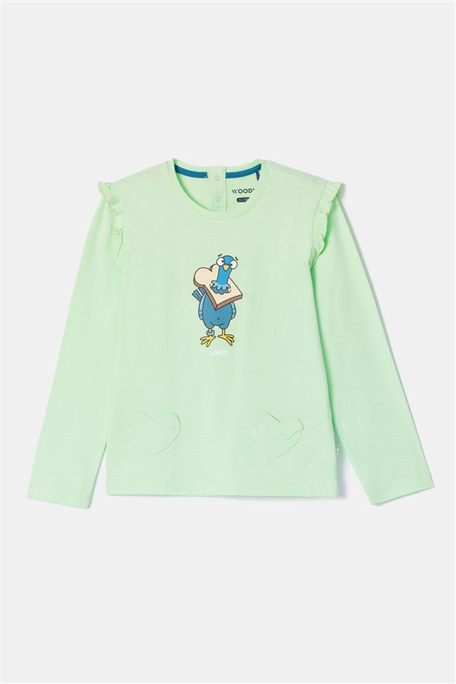 Duif Pyjama Lichtgroen