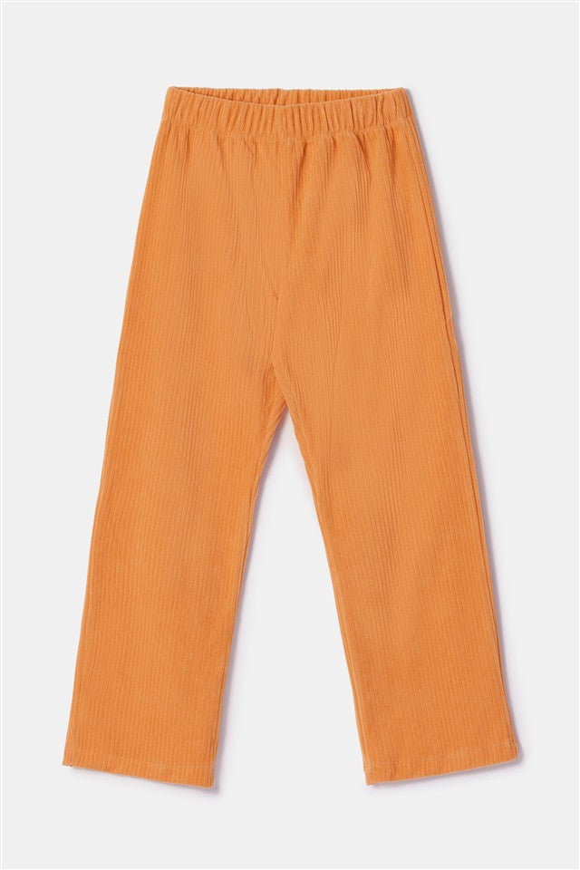 Pyjama Pony Zacht Oranje Velours