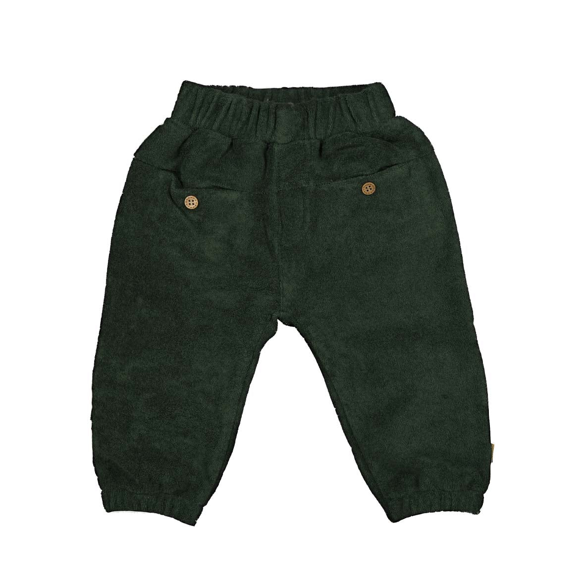 Broek towelling green