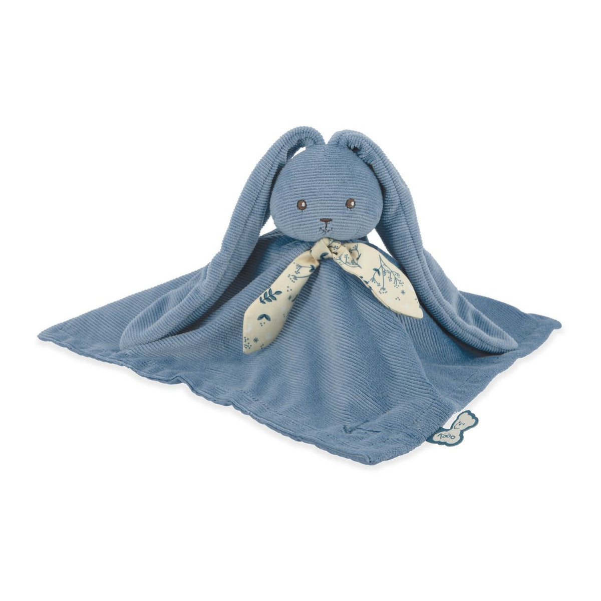 Horizonblauwe konijnenknuffel van 30 cm