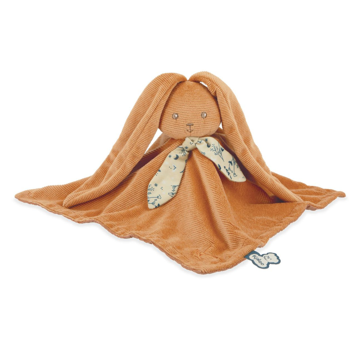 Abrikooskleurige konijnenknuffel van 30 cm