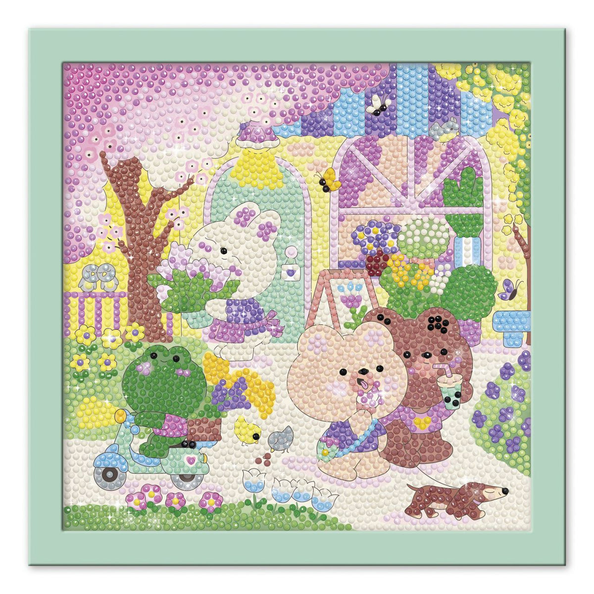 Diamond painting set met strassteentjes