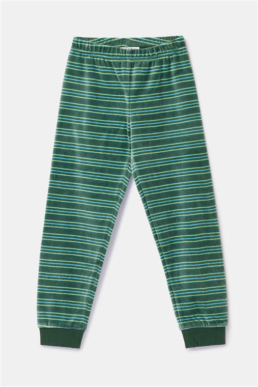 Pyjama Alien Trio met lange gestreepte broek.