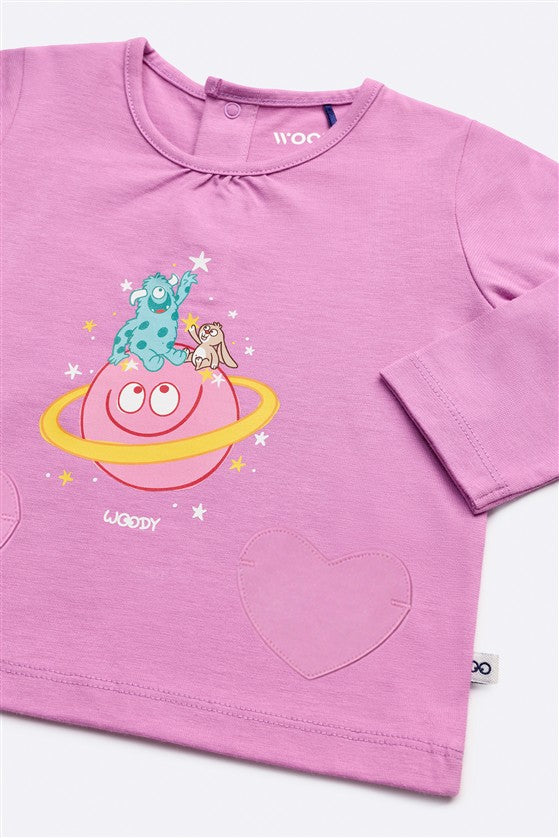 detail bovenstuk baby pyjama