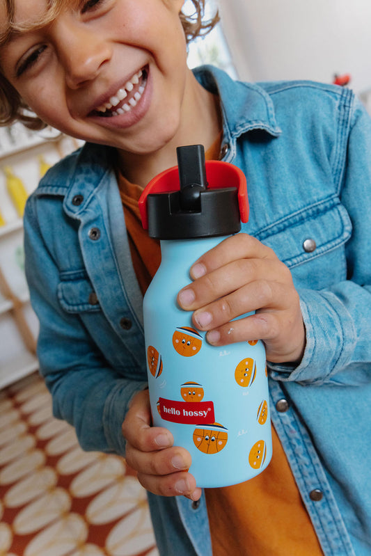 Thermosfles Bball Crew in gebruik
