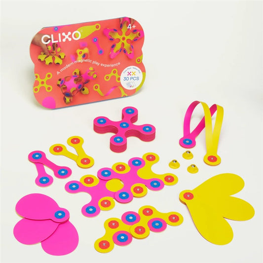 crew pack yellow pink van met inhoud clixo