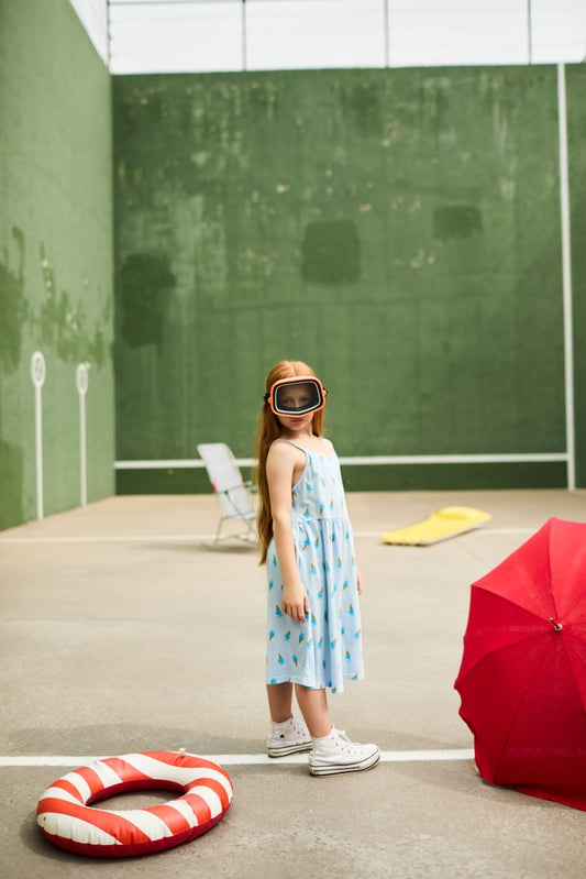 Dress Alba Ice Cream Blue
