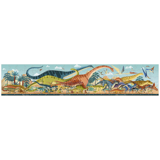 puzzel panorama dinosaurs van janod