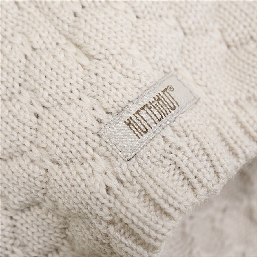 Muts Wool Knit Sand Mel.