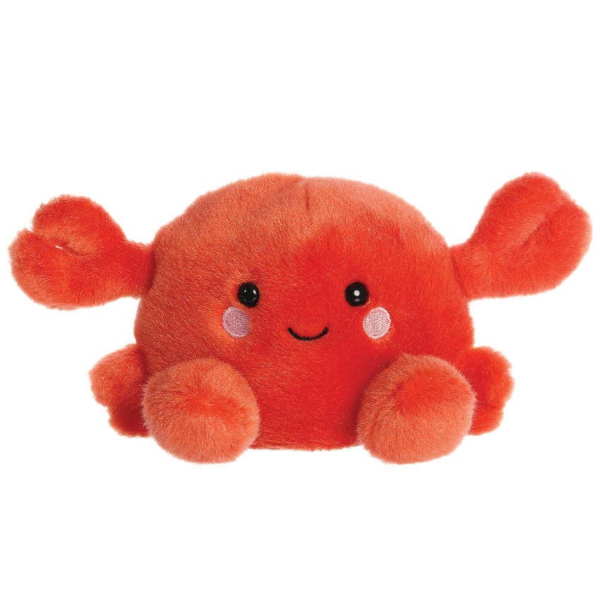 Klein rood pluche krabbetje