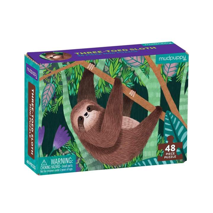 Mini Puzzel Three-Toed Sloth 48pcs