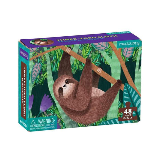 Mini Puzzel Three-Toed Sloth 48pcs