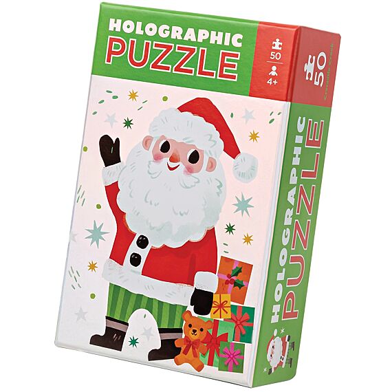 Puzzel Holographic Santa 50 pcs