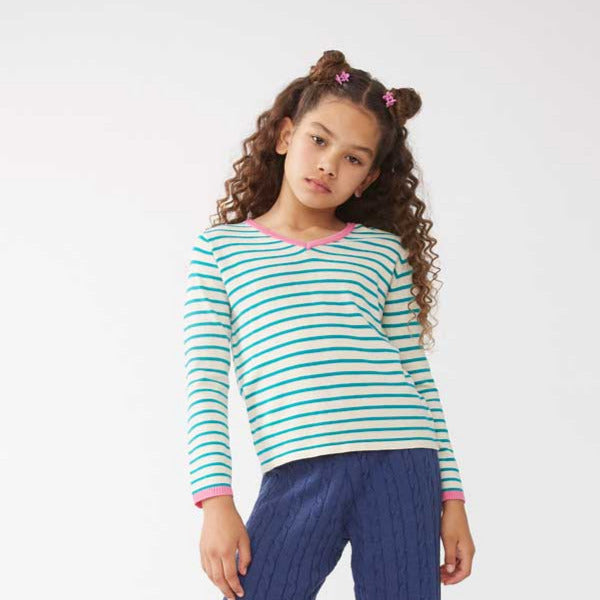 Jumper Stripes Green