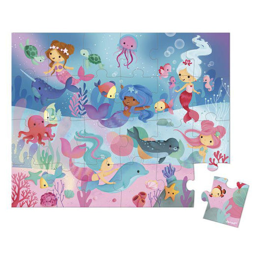 Puzzle Mermaid 24 stukjes