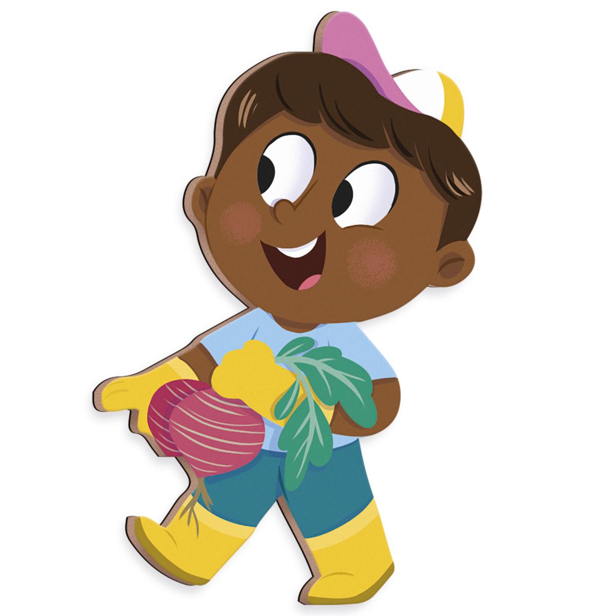 Magnéti'Stories The vegetable garden