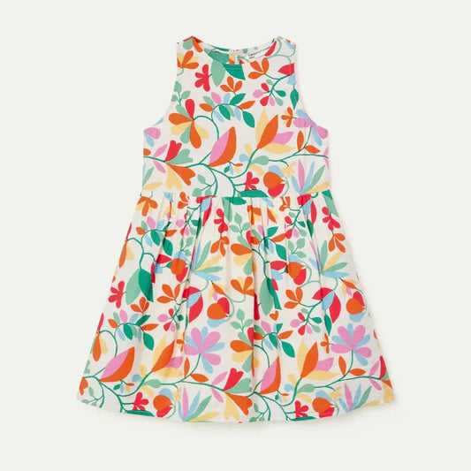 kinderjurk lotto flower met bloemenprint van compania fantastica