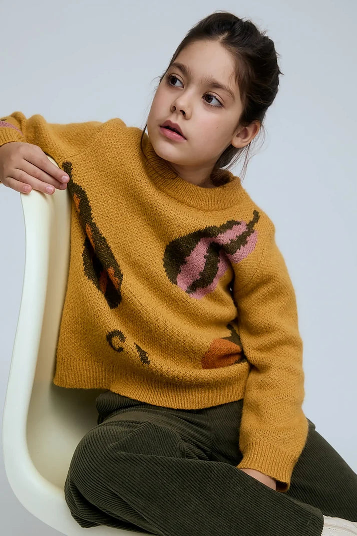 Comfortabele groene ribbroek voor jongens en meisjes.