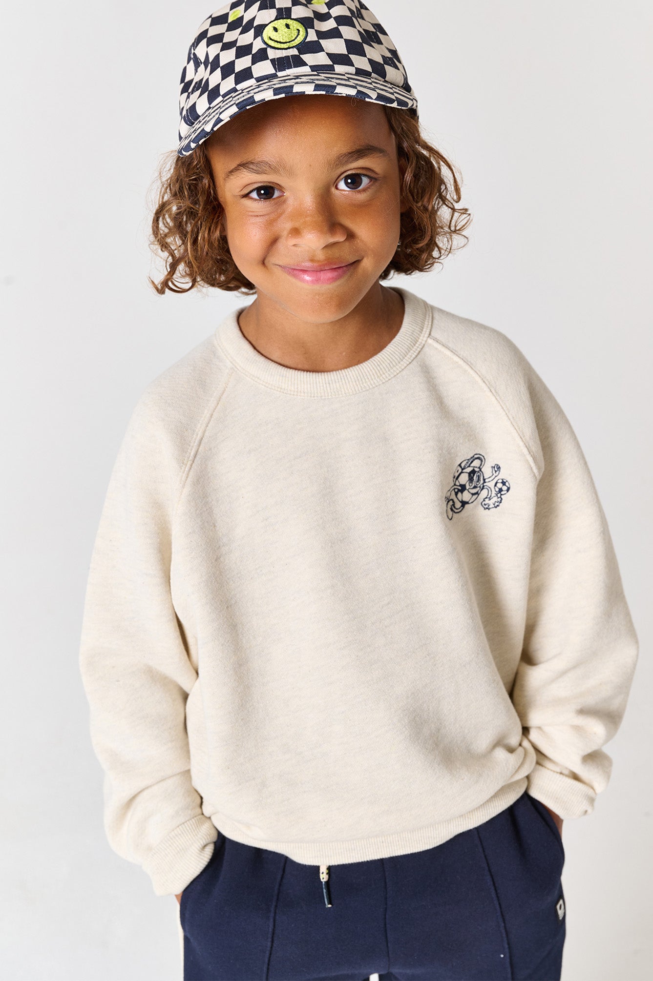 Comfortabele lichte sweater voor jongens met casual look