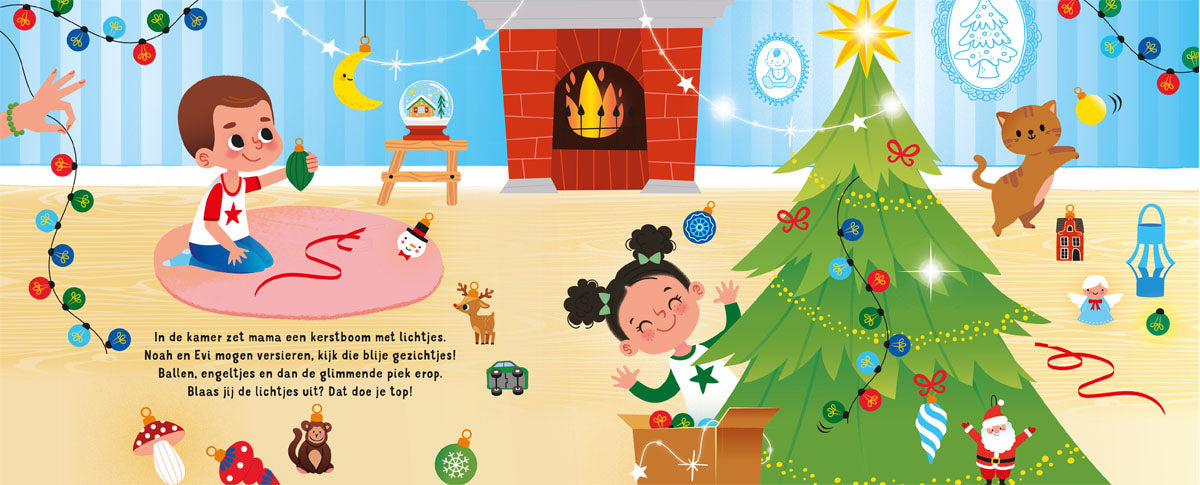 Slaap lekker, kleintje. Kerstmis