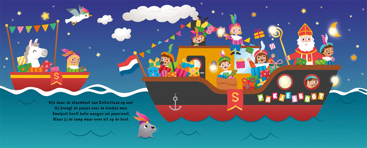 Slaap lekker, kleintje. Sinterklaas