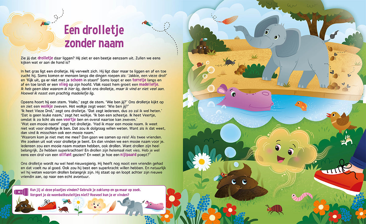 Speuren naar drolletjes en scheetjes