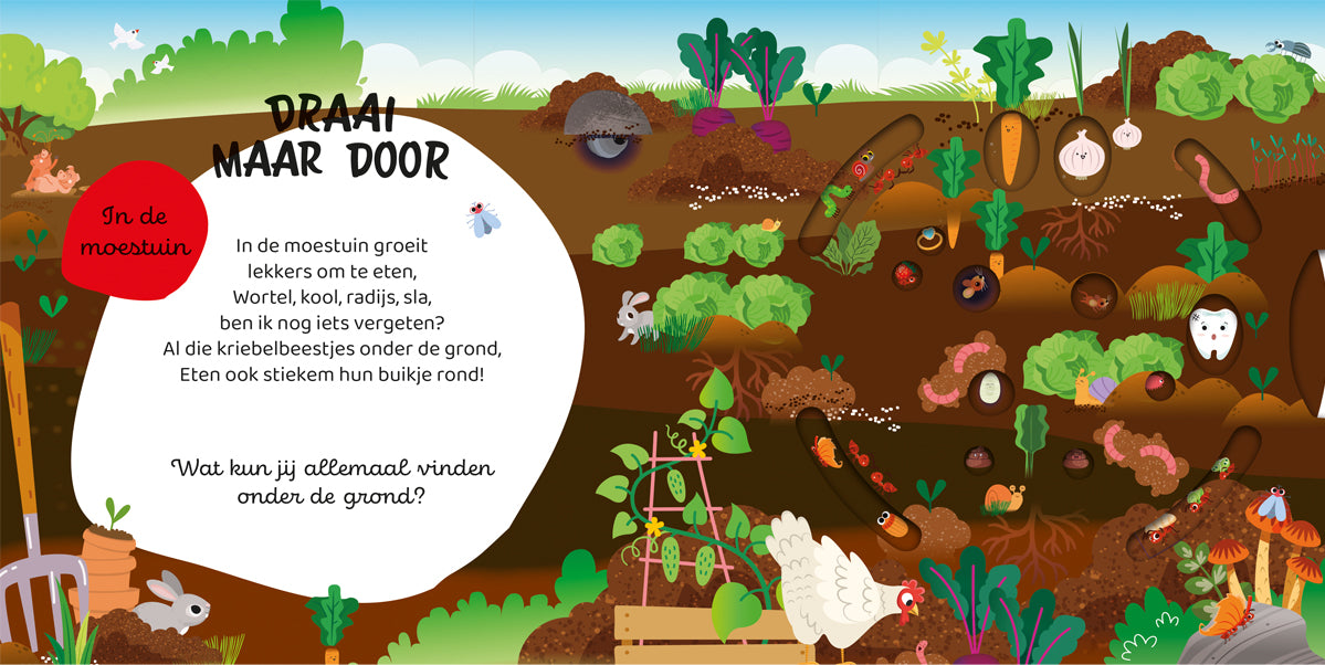 Draai maar door. Boerderij