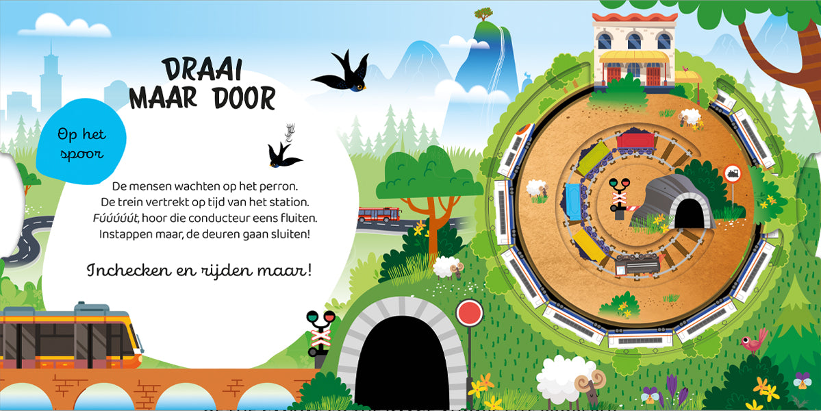 Draai maar door. Voertuigen & machines
