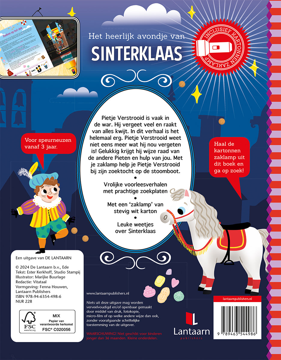 Het heerlijk avondje van Sinterklaas