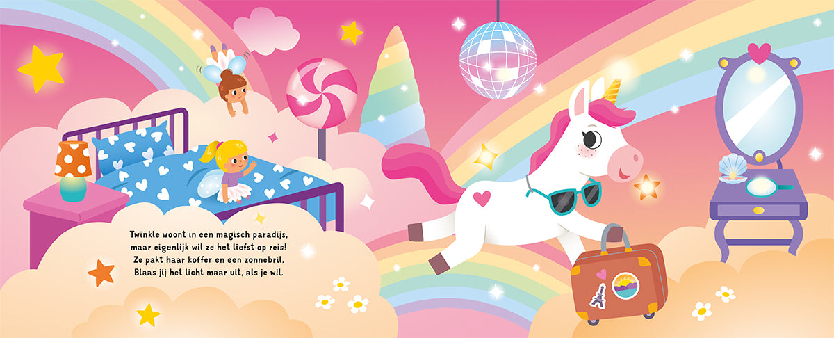 Slaap lekker, kleintje. Unicorn