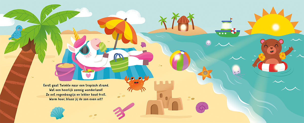 Slaap lekker, kleintje. Unicorn