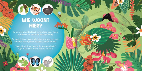 Wie woont hier? In de jungle