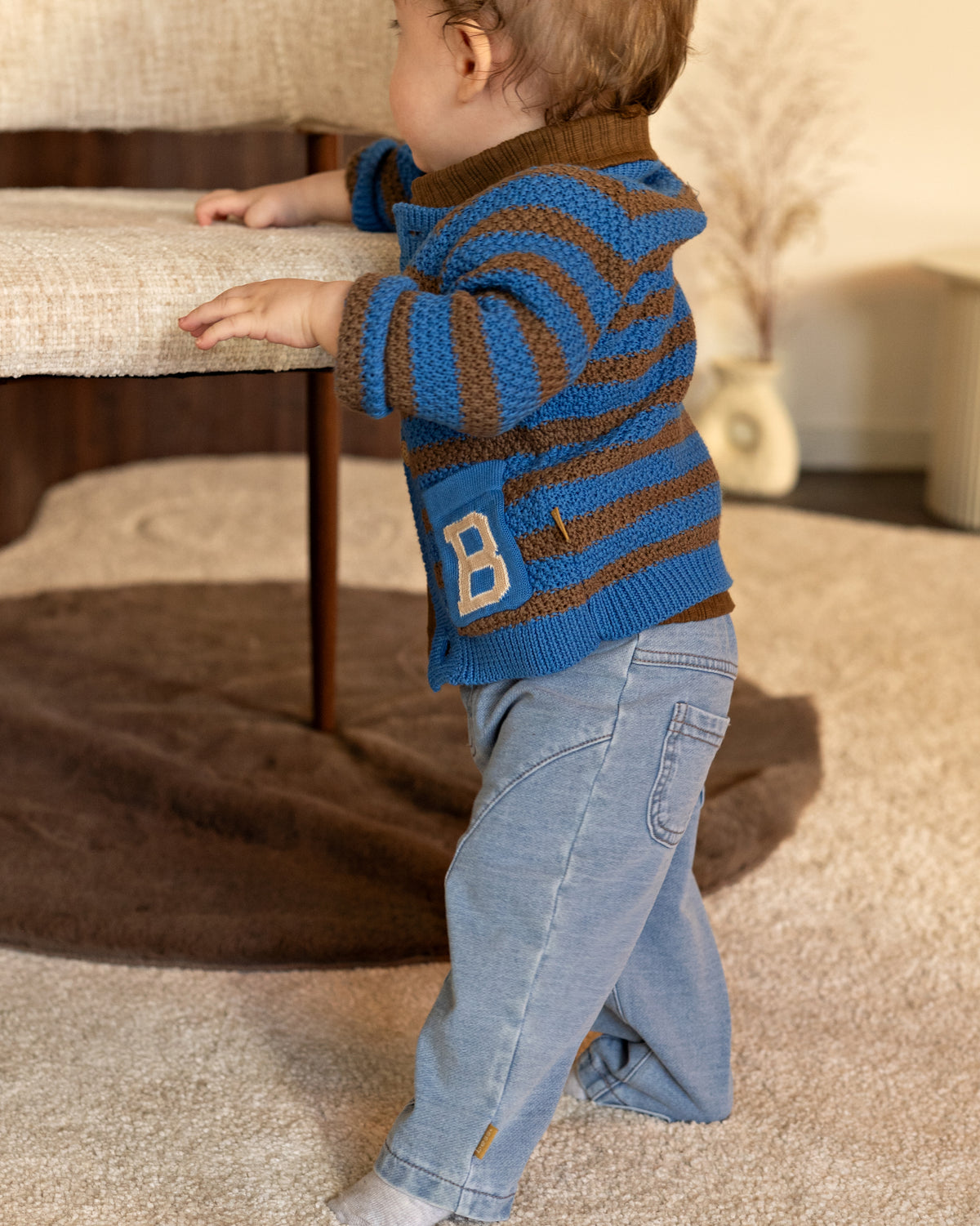 Comfortabele broek voor baby jongens en meisjes.