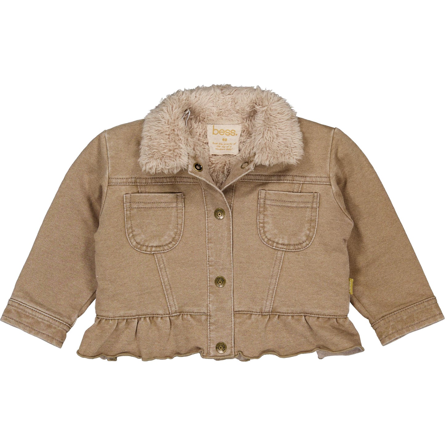 Bess* Jacket Annemijn in Coffee Brown.
