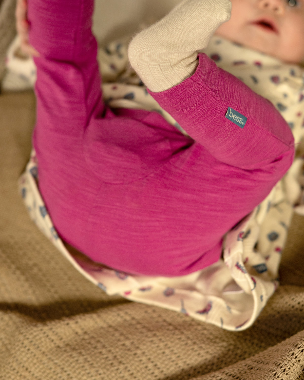 Bess* babybroekje in Fuchsia.